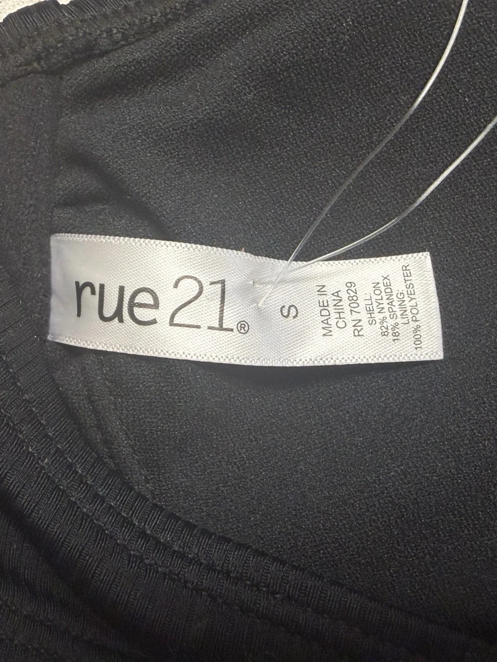 Rue21 sleek black
